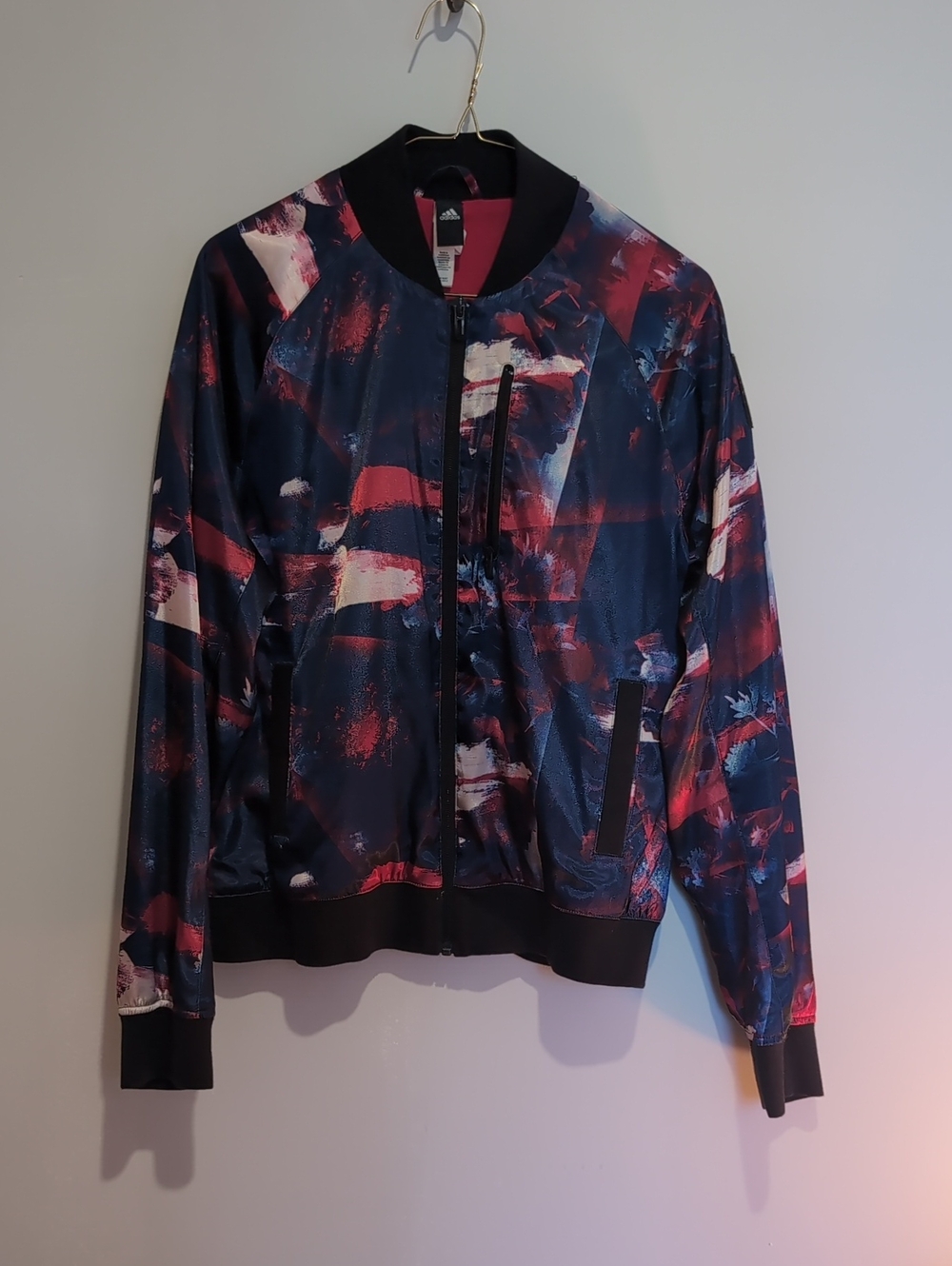 Adidas Satin Bomber Jacket
